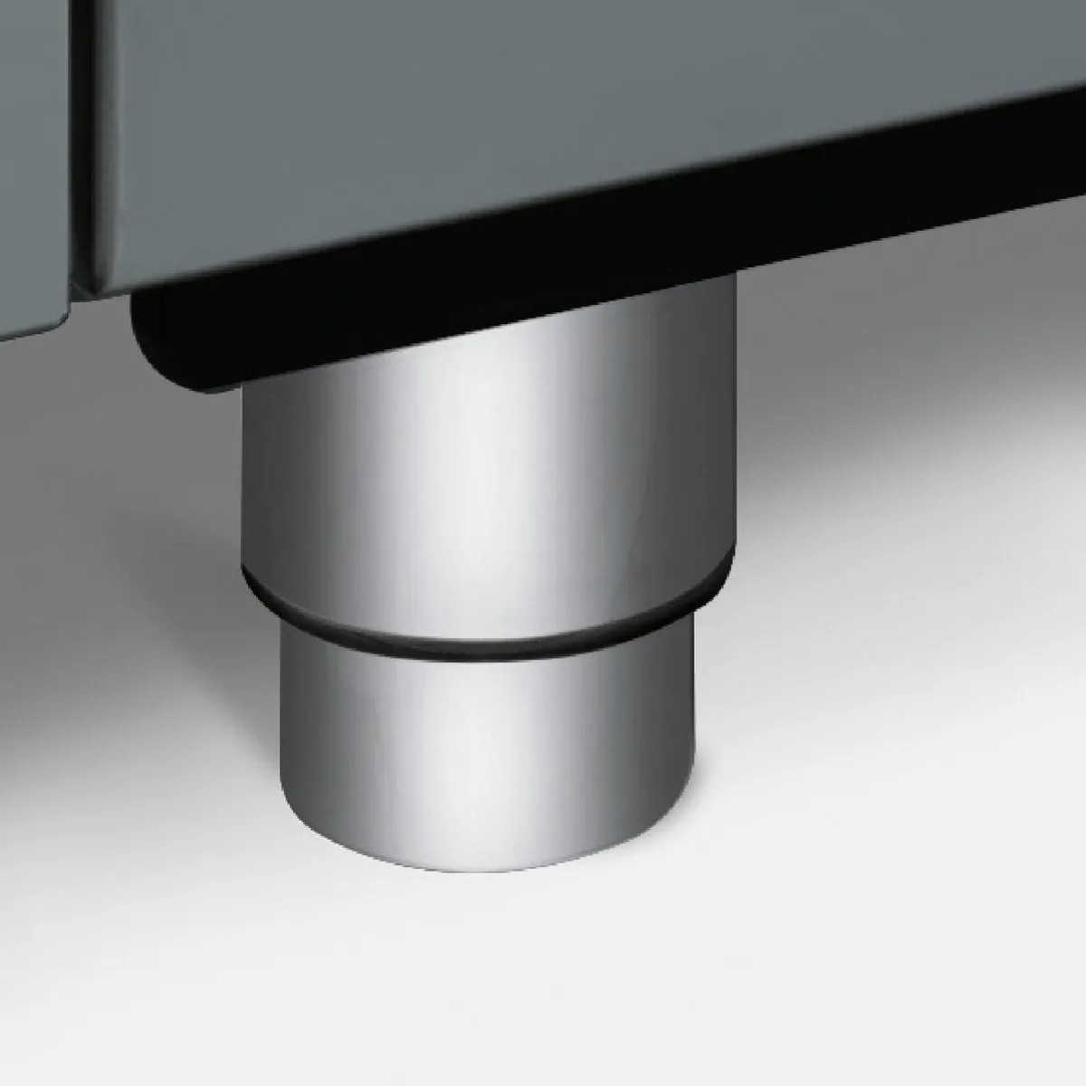 SMEG KITH95 - Hoogte aanpassingsset voor fornuis - RVS