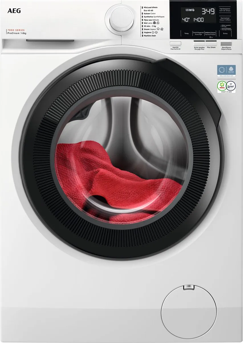 AEG 7000 Serie LR7386BB4 Wasmachine 8kg
