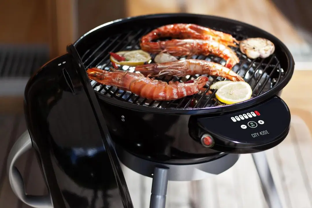 OutdoorChef P 420 E Elektrische Barbecue - Tripod - 40cm - 11 Burgers