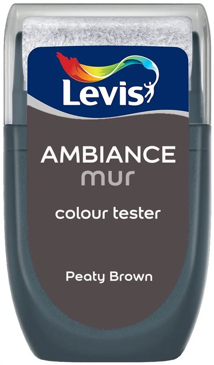 Levi's Muurverf Kleurtester Mat Mix Peaty Brown 30ml