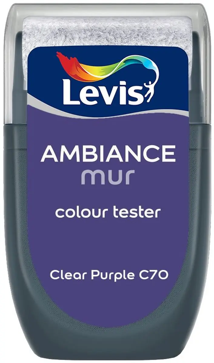 Levi's Muurverf Kleurtester Mat Mix Clear Purple C70 30ml