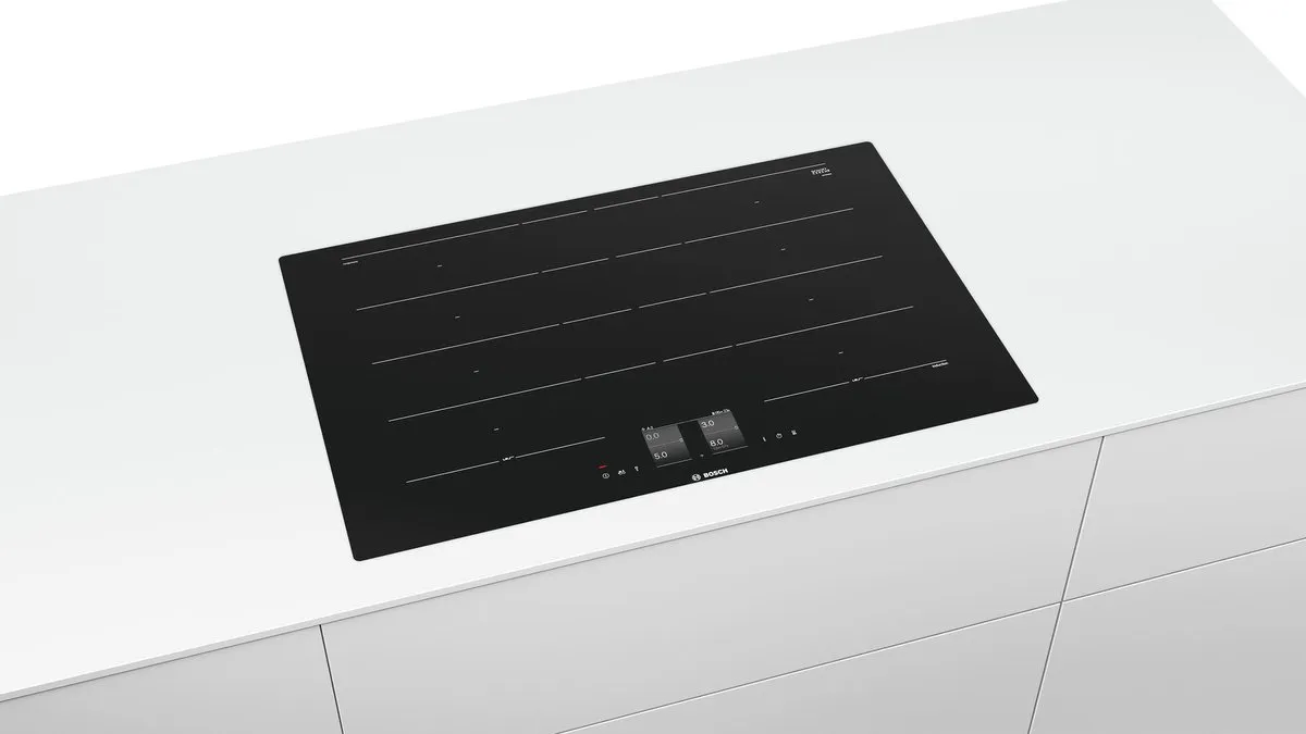 Bosch Serie 8 PXY801KW1E Inductiekookplaat 4 Zones - Zwart