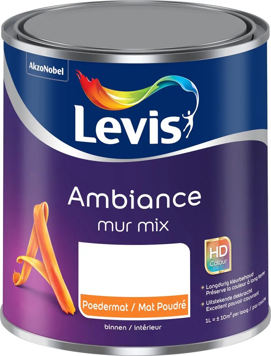 Levi's Ambiance Mur Poedermat Mix 1L