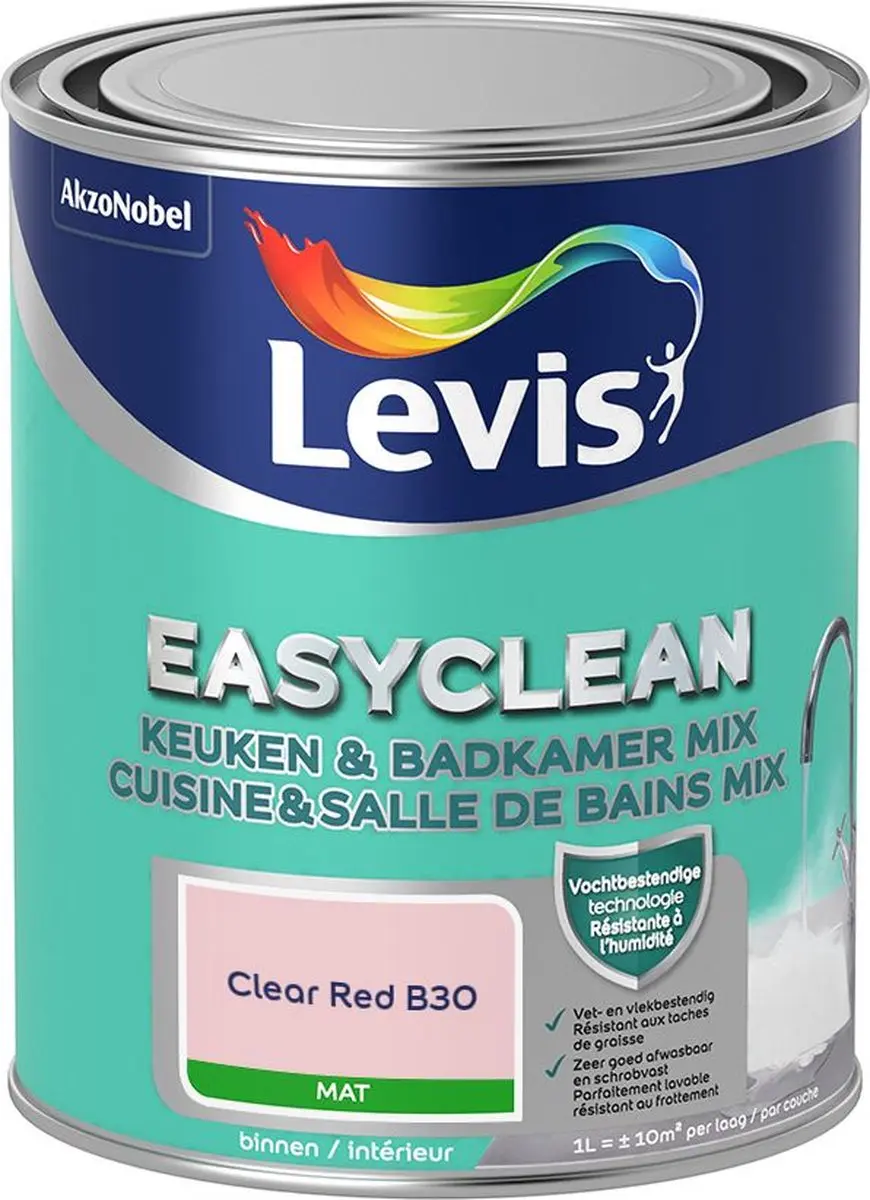 Levi's Easyclean Mengverf Clear Red B30