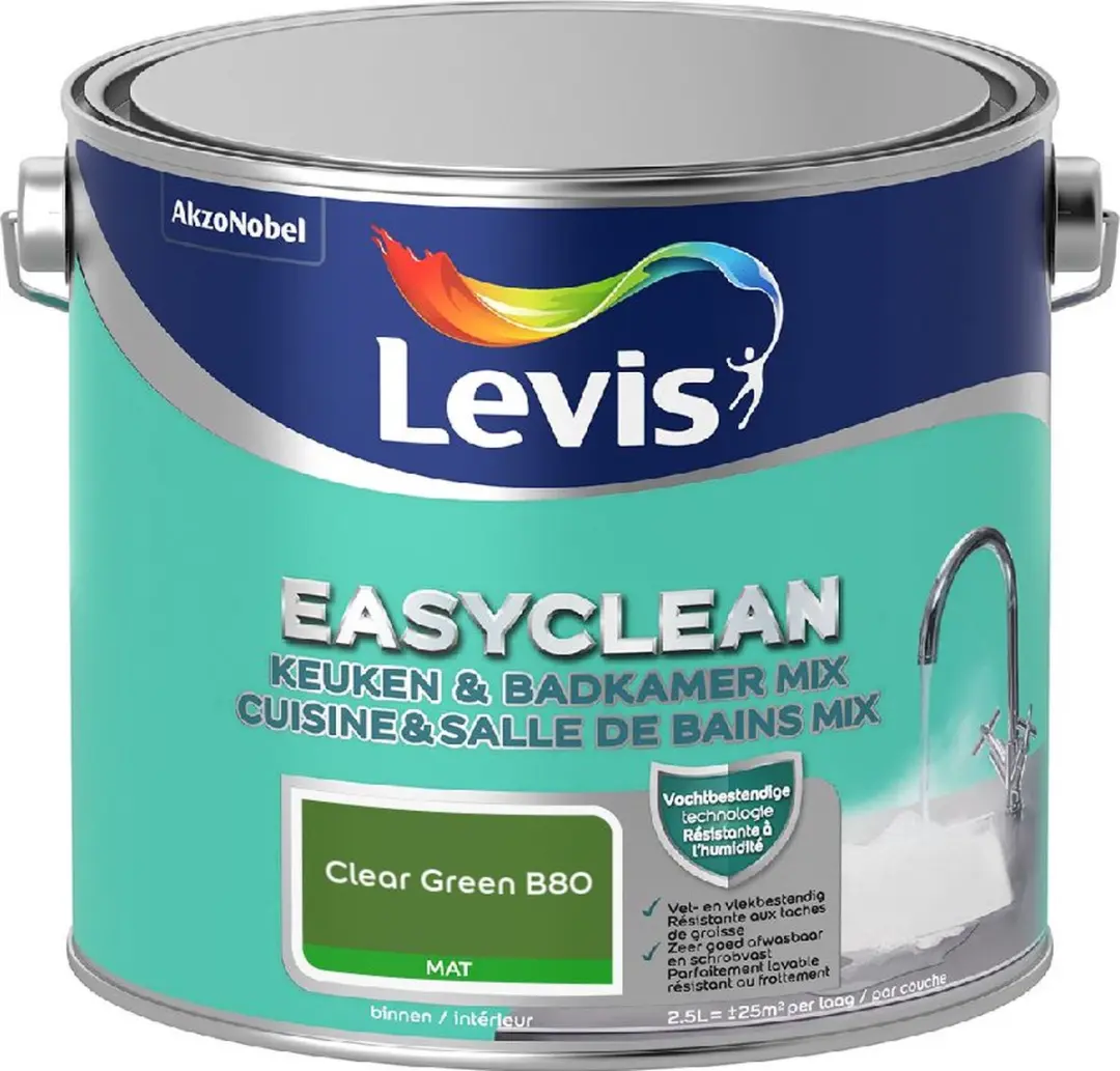 Levi's Easyclean Mengverf Clear Green B80