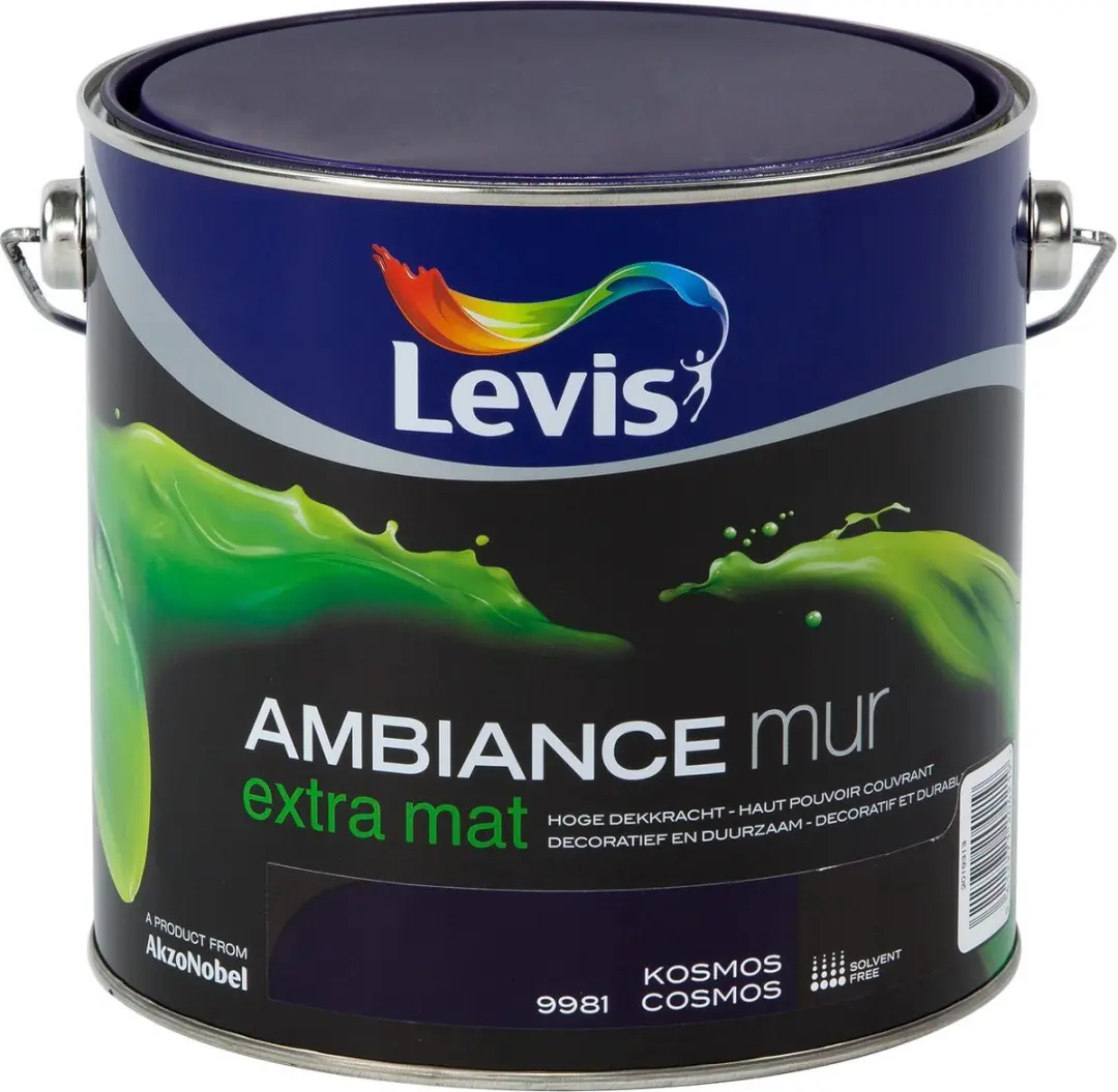 Levi's Ambiance Muurverf Extra Mat Kosmos 2,5L