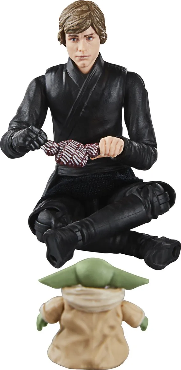 Disney Star Wars The Book of Boba Fett Vintage Collection Luke Skywalker & Grogu - Actiefiguur F83035L0 - Multicolor
