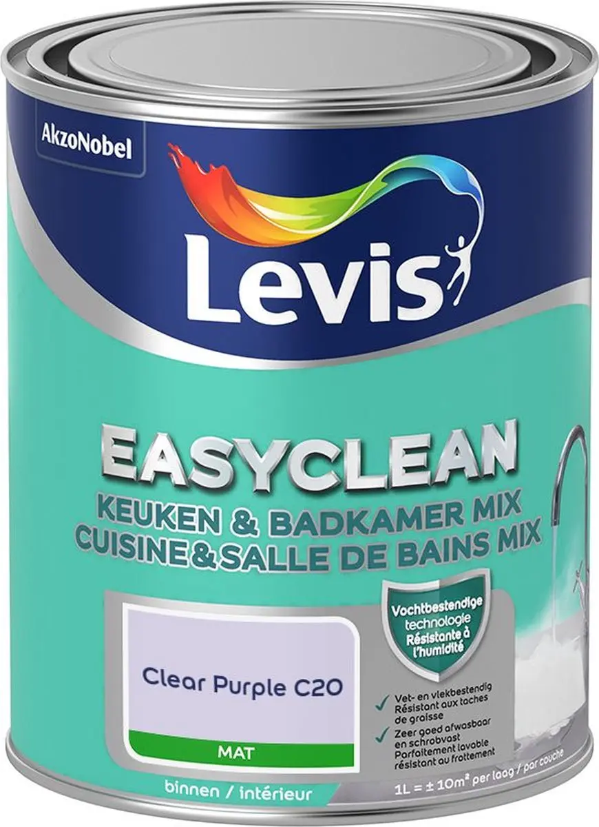 Levi's Easyclean Mengverf Clear Purple C20