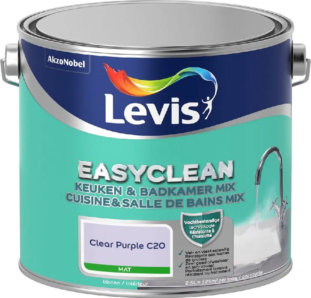 Levi's Easyclean Mengverf Clear Purple C20