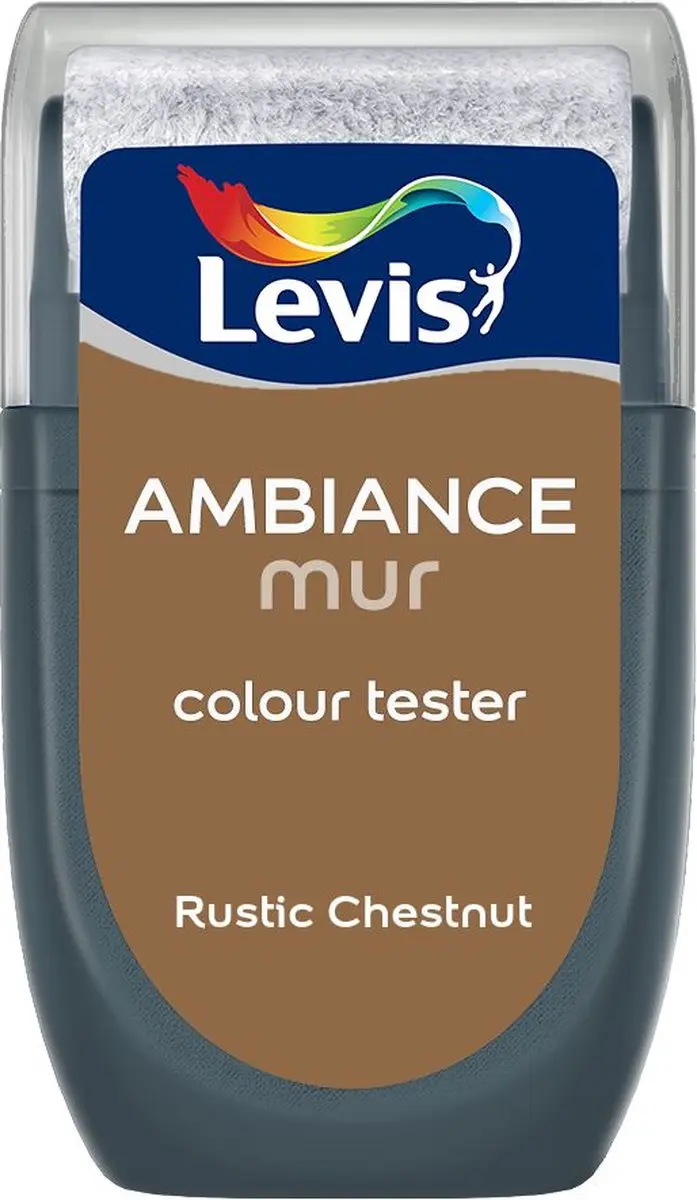 Levi's Muurverf Kleurtester Rustic Chestnut 30ml