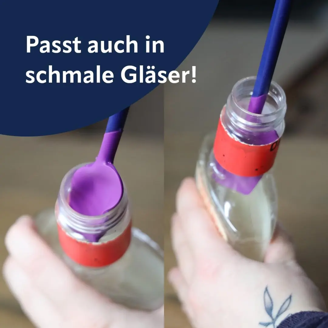 Sioux Tenya Lepel Siliconen - BPA-vrij - Flexibel - Paars/Blauw