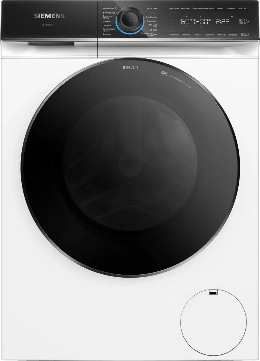 Siemens iQ700 WG44G20BNL Wasmachine 9kg 1400rpm - Wit