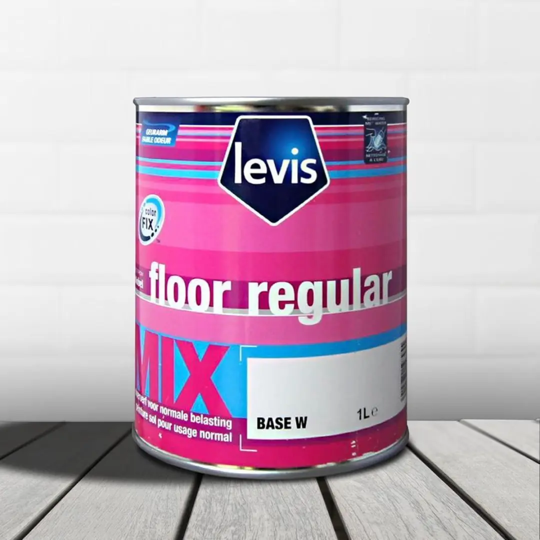 Levi's Floor Regular Vloerverf 1L - Wit