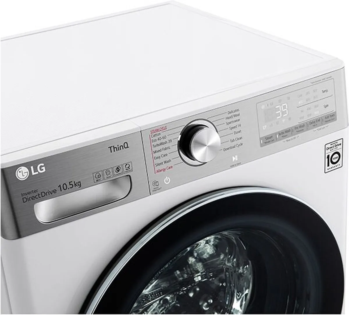 LG F4WV910P2WE Wasmachine 10,5 kg 1400 RPM - Wit