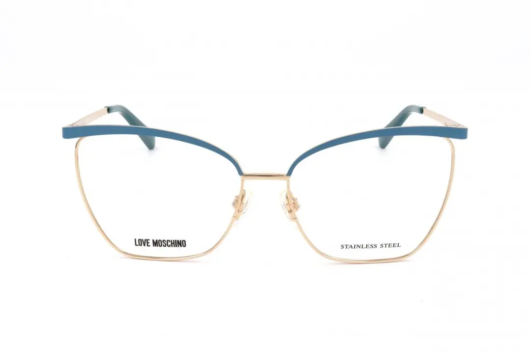 Moschino Love MOL596 Brilmontuur - Teal