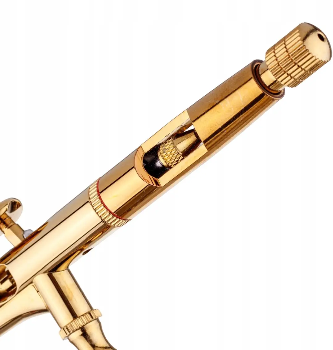 Precisie Airbrush GOLD 0,3mm Dubbele Actie voor Modelbouw