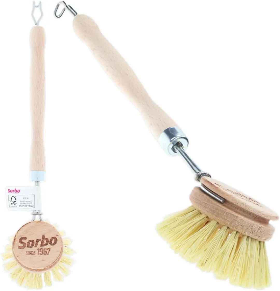 Sorbo Houten Afwasborstel Rond Regular