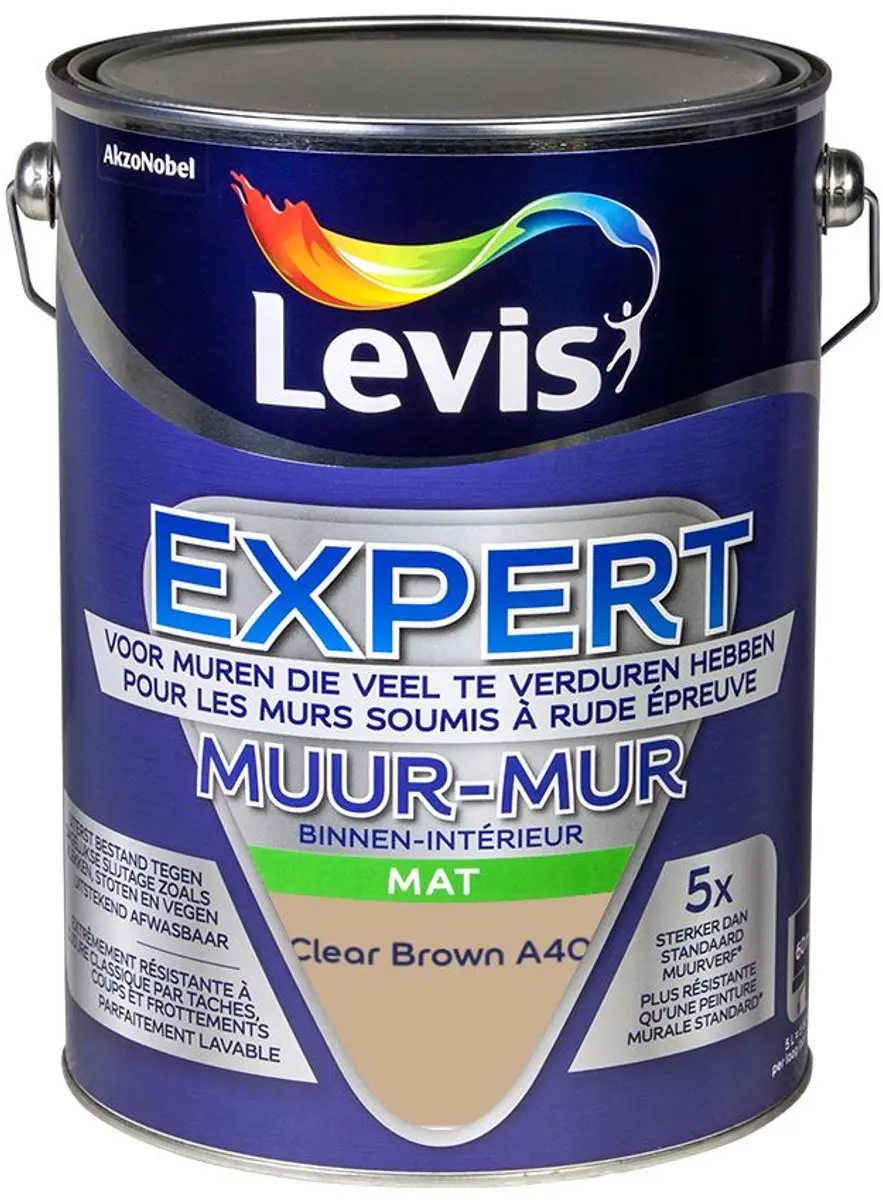 Levi's Expert Muur Binnen Mengverf Clear Brown A40