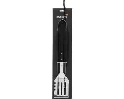 Mustang BBQ Gereedschapset RVS - Spatel & Tang - 2-delig