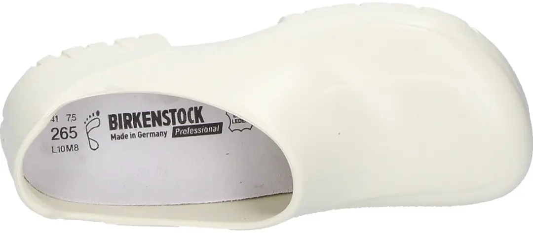 Birkenstock A630 PU Werkklompen Wit