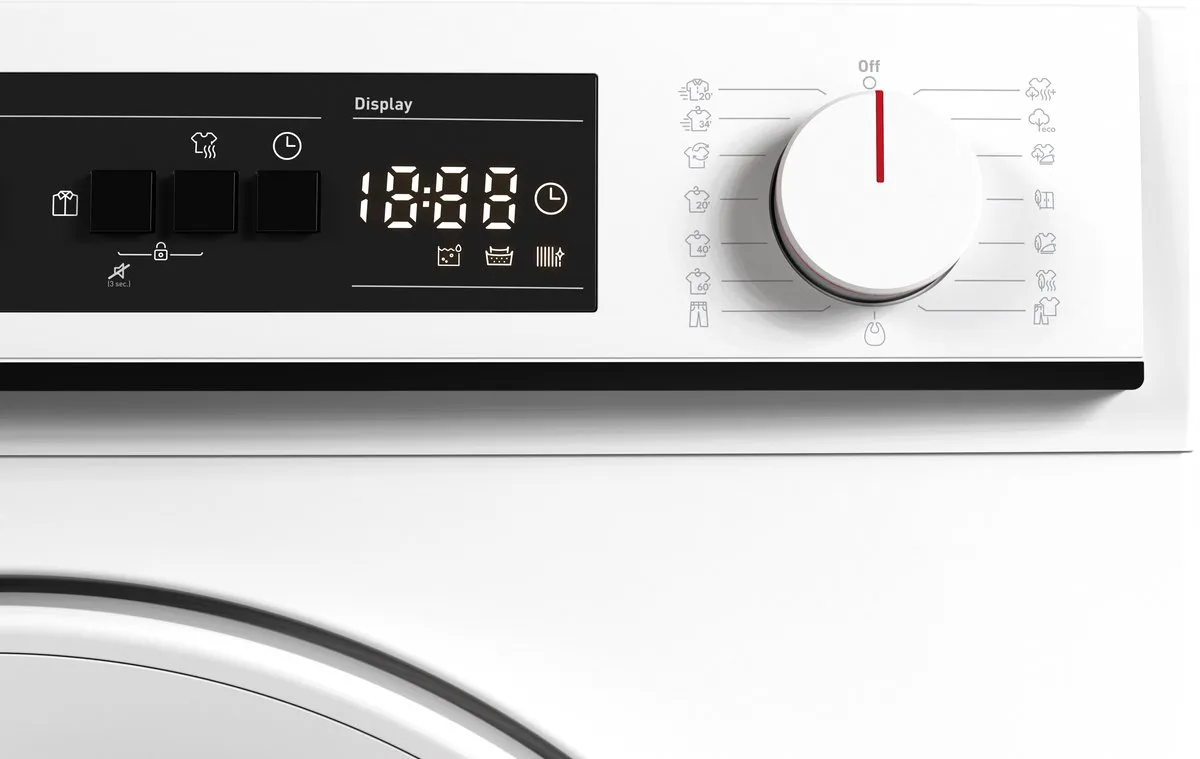 Sharp KDNHA8S6GW21 Warmtepompdroger 8 kg - Wit
