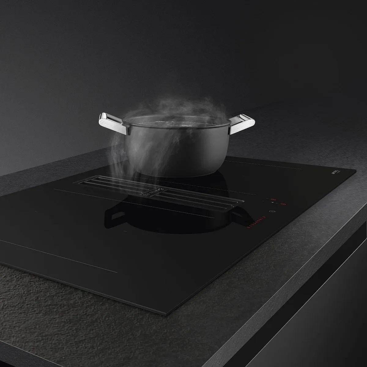 Smeg HOBD482D2 Inbouw Inductiekookplaat 4 Zones - Zwart