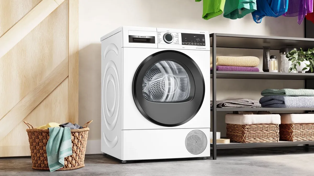 Bosch Serie 6 WQG245D1FG Warmtepompdroger 9 kg - Wit - afbeelding 6 van 6