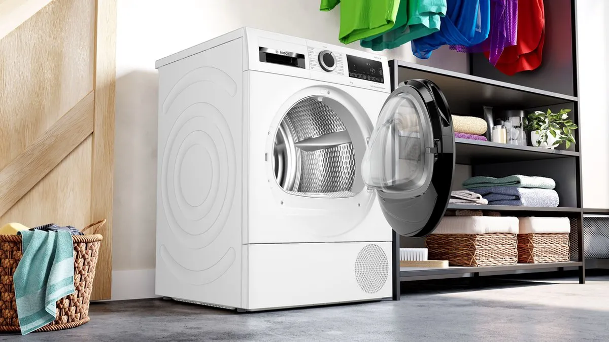 Bosch Serie 6 WQG245D1FG Warmtepompdroger 9 kg - Wit