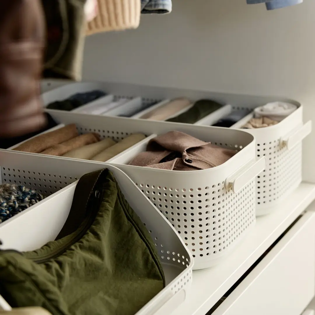 Rotho WOP Verdeler M - 5 Stuks - Wit