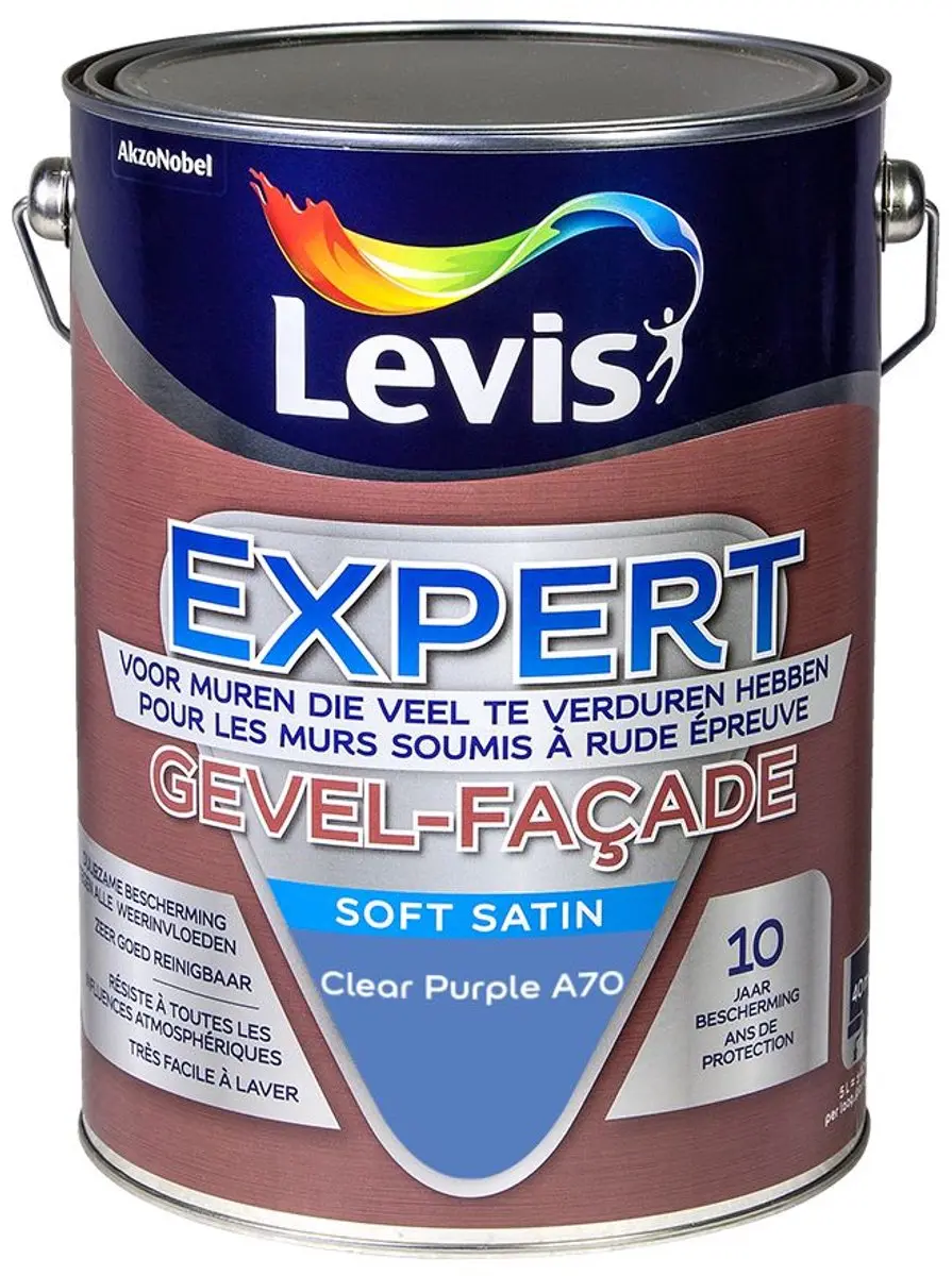 Levi's Expert Gevel Mix Clear Purple A70 Mengverf 5L