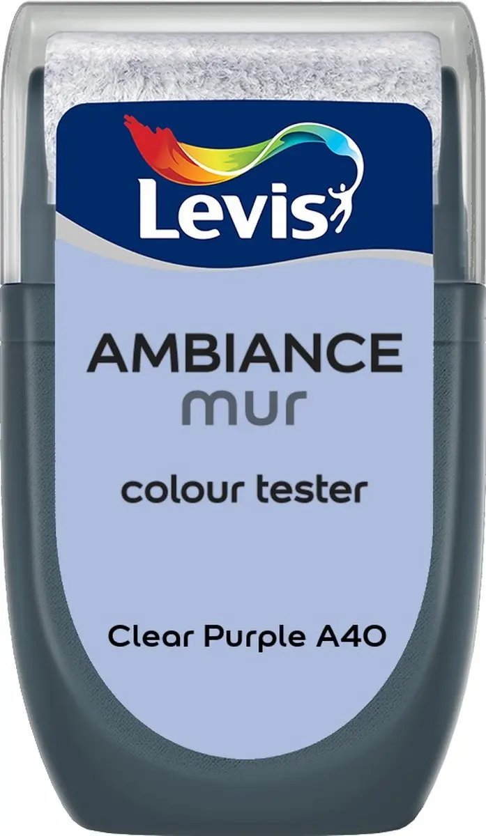 Levi's Muurverf Kleurtester Clear Purple A40