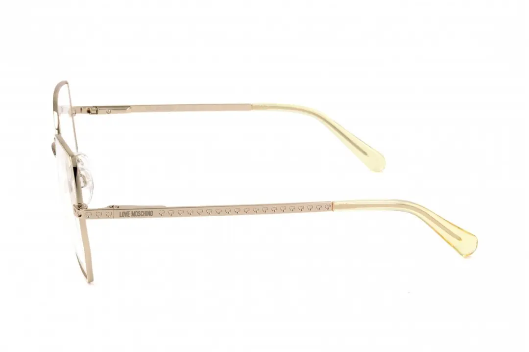 Moschino Love MOL625 Brilmontuur - Gold/White