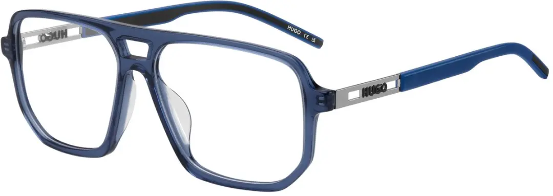 Hugo HG 1415/G Blue 57/14/145 MAN Brilmonturen