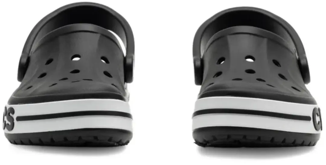 Crocs Bayaband Clog Dames Klompen - Zwart/Wit M4/W6