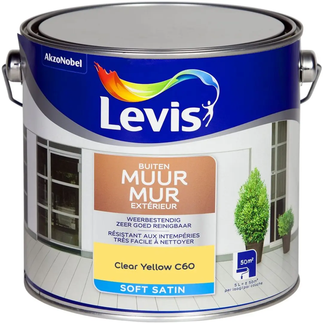 Levi's Muur Buiten Mix Clear Yellow C60 Mengverf 5L
