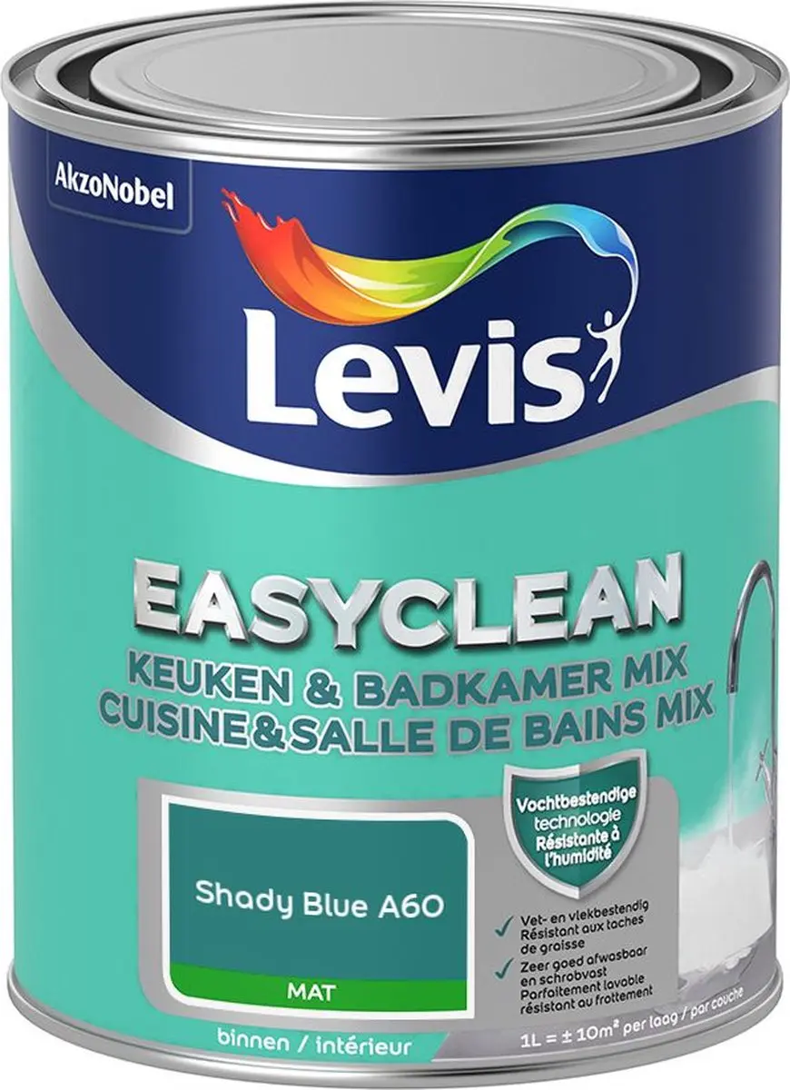 Levi's Easyclean Mengverf Shady Blue A60