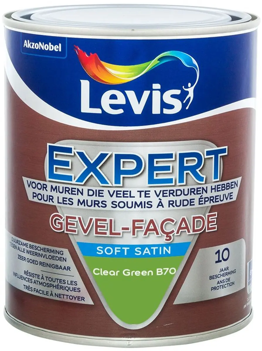 Levi's Expert Gevel Mix Clear Green B70 Mengverf 1L