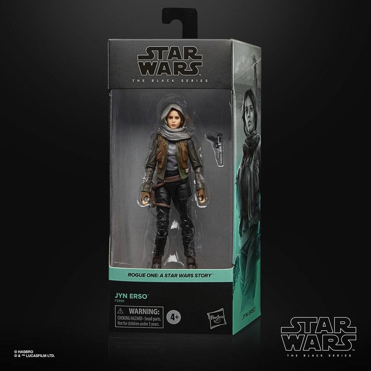 Hasbro Star Wars - Jyn Erso 15 cm Actiefiguur - Rogue One Black Series 2021 - Multicolours