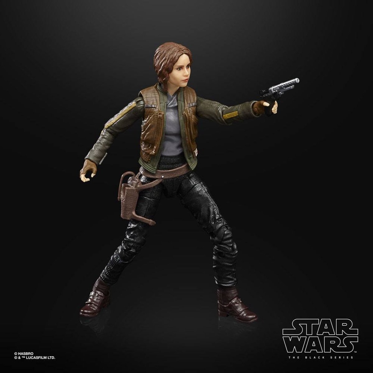 Hasbro Star Wars - Jyn Erso 15 cm Actiefiguur - Rogue One Black Series 2021 - Multicolours