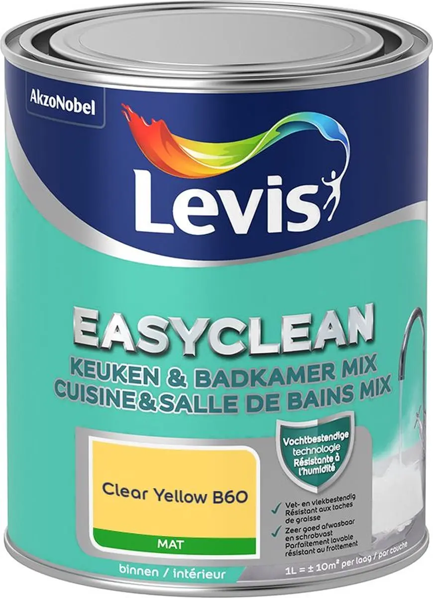 Levi's Easyclean Mengverf Clear Yellow B60