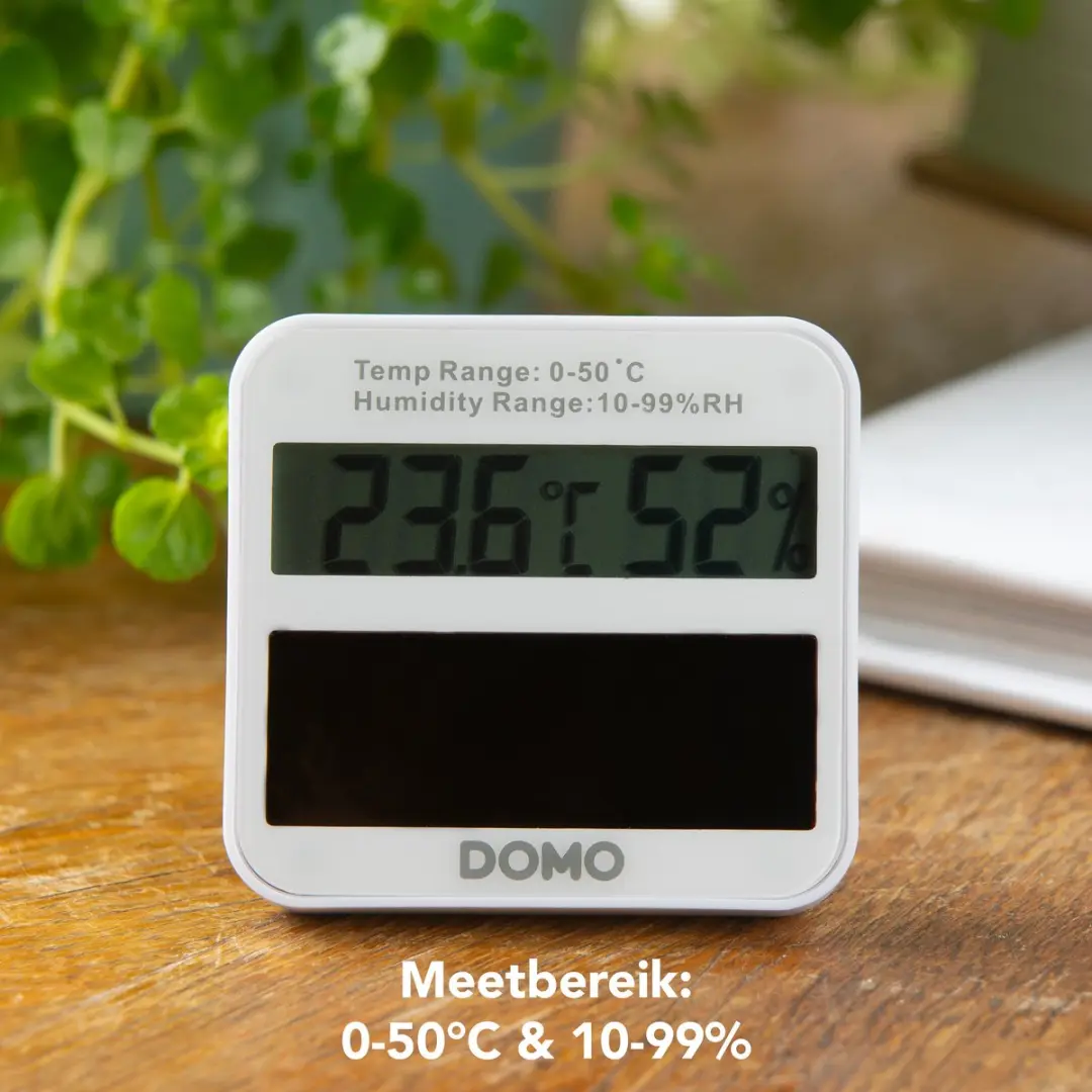 Domo DO3101 Hygrometer Thermometer - Binnen - Wit
