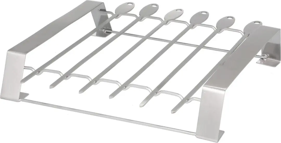 Mustang RVS Spiesenrek - 6 Spiesen