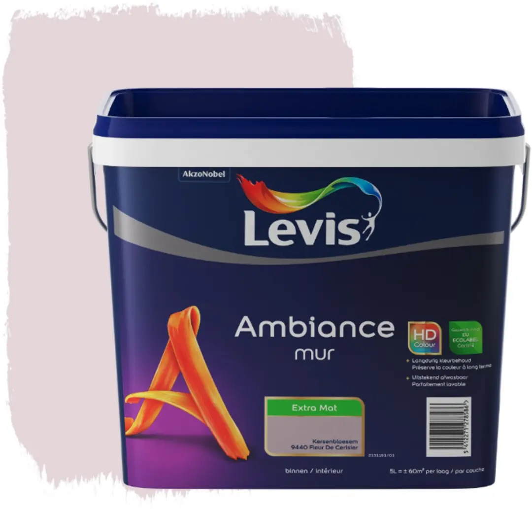 Levi's Ambiance Muurverf Extra Mat Kersenbloesem 5L