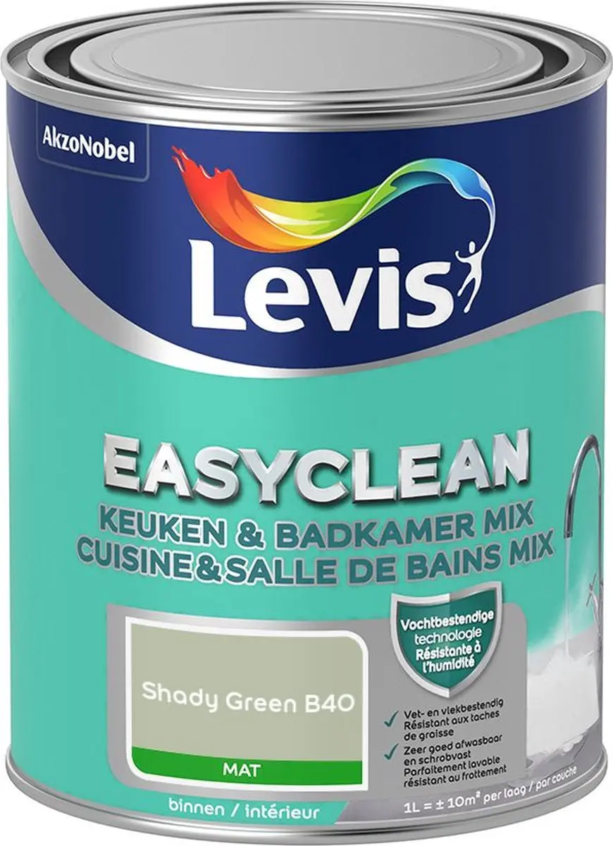 Levi's Easyclean Mengverf Shady Green B40