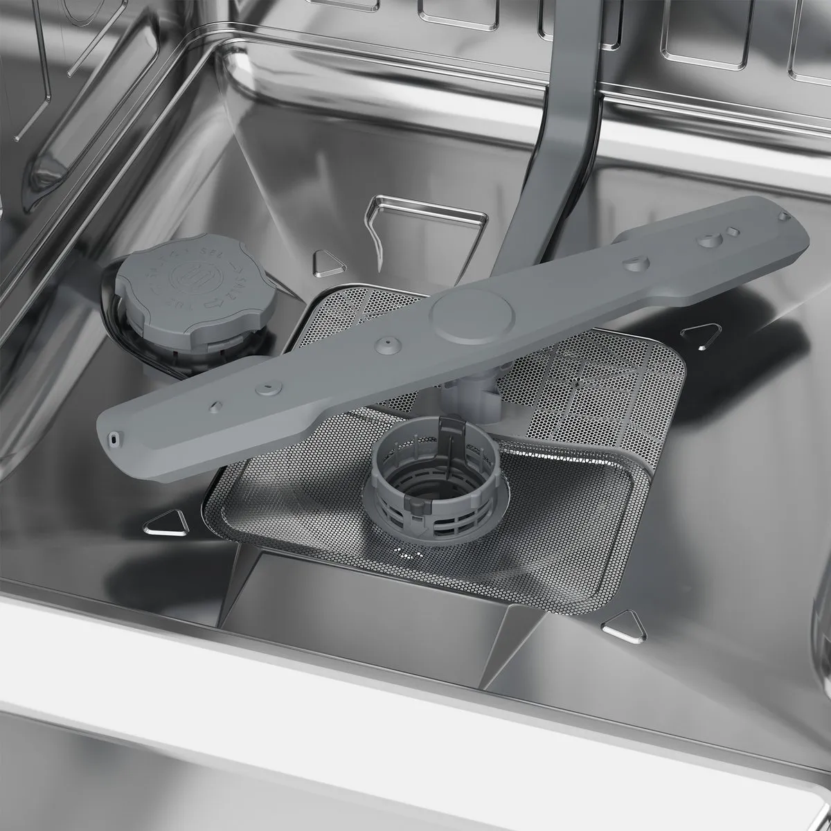Beko BDSN153E3X Semi-ingebouwde Vaatwasser 13 Couverts - Zilver