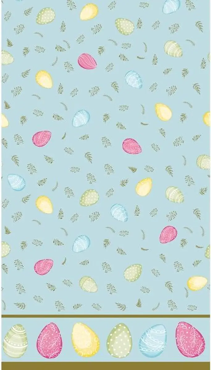 Duni Tafellaken Pastel Eggs 138x220cm