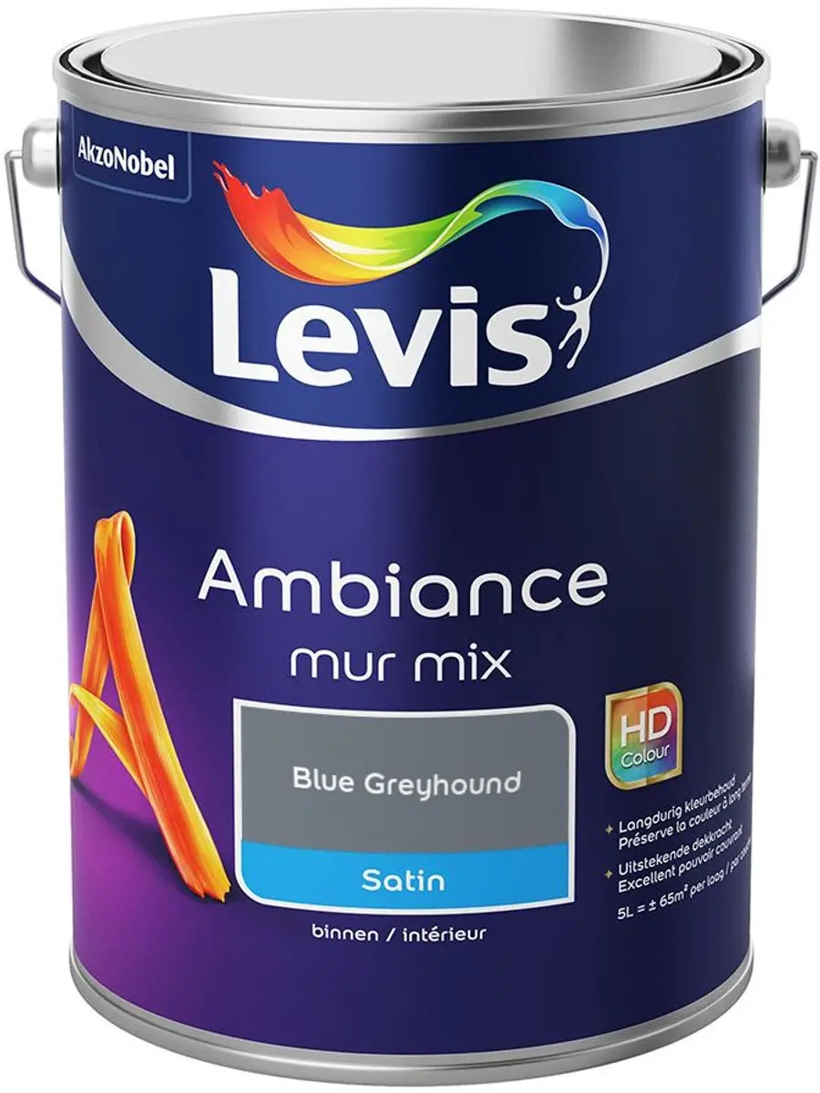 Levi's Ambiance Mur Satin Mix Blue Greyhound 5L