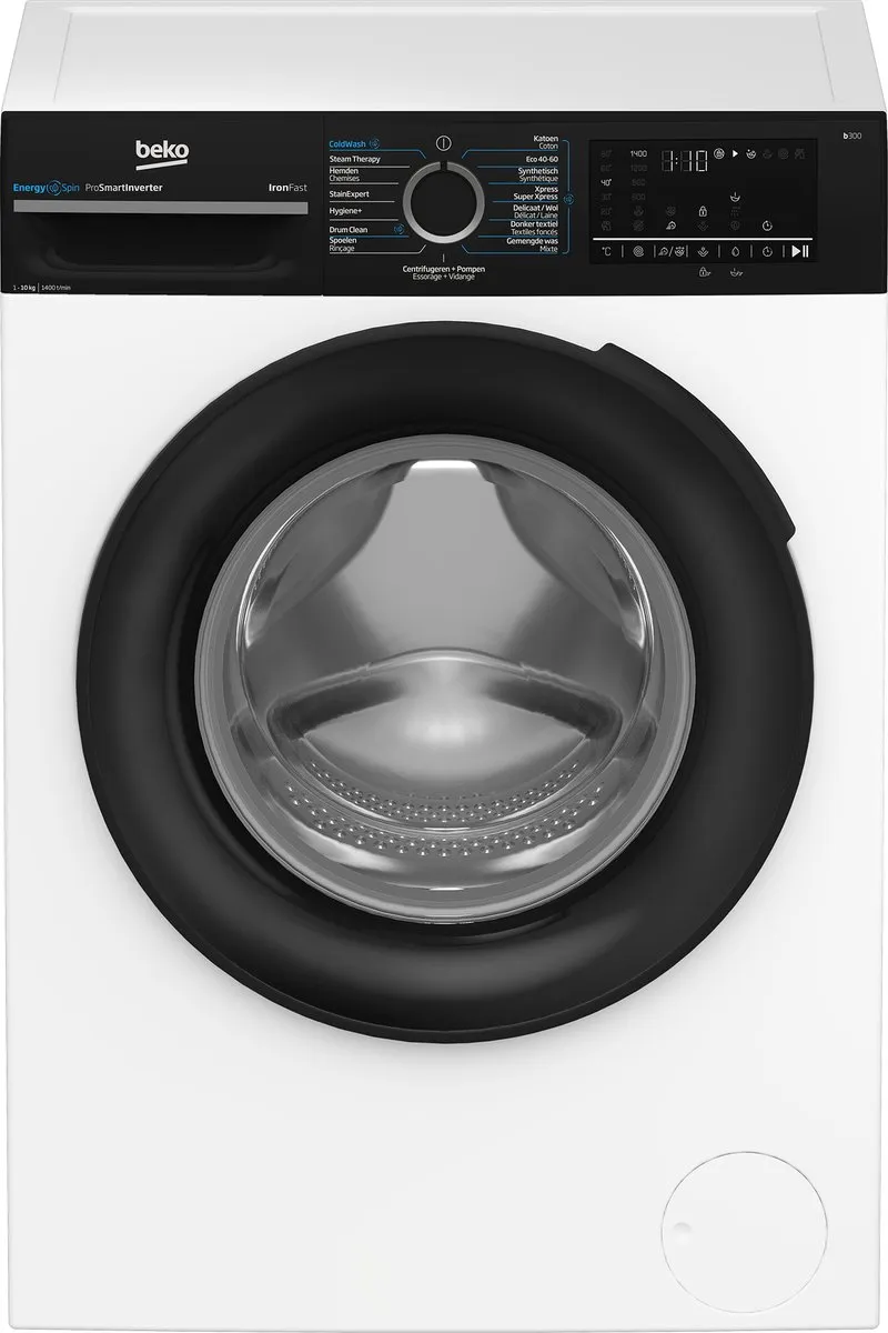 Beko BM3WFU41041B Wasmachine 10kg 1400 RPM