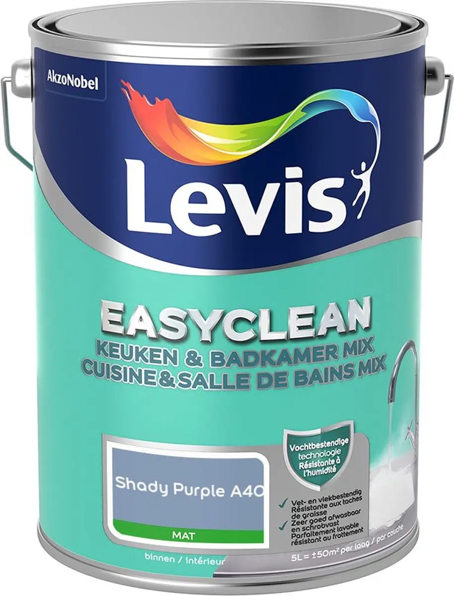 Levi's Easyclean Mengverf Shady Purple A40