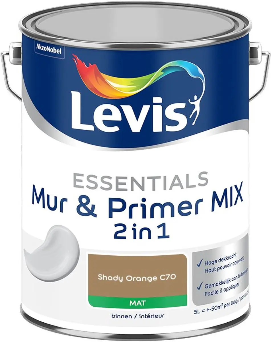 Levi's Essentials Mur & Primer Mix Shady Orange C70